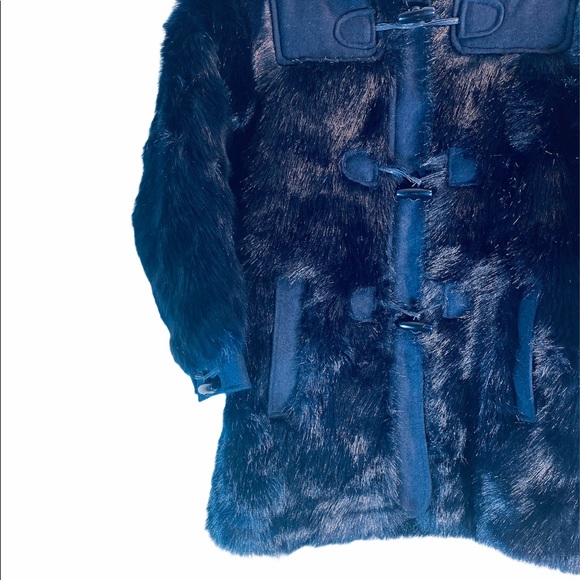 LITTLE MARC JACOBS*Navy Fur Hooded Warm Coat*$589 - Picture 6 of 8